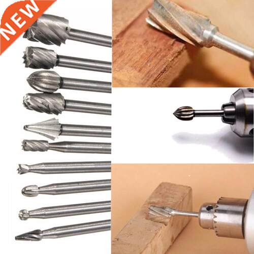 10PCS/Set Wood Carving Drill Bit Engraving Drill Bit Set Hig