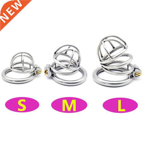 IGRARK 304 Stainless Steel 3 Size Bird Cock Cage Lock Adult