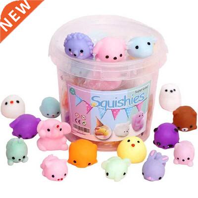 24pcs Squishy Toy Cute Animal Antisress Ball Squeeze Mochi R