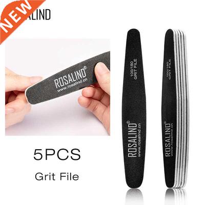 ROSALIND Nail Sponge Buffering Nail Files For Manicure Nail