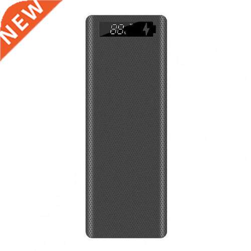 Power Bank Case Solid Color Power Bank Shell Compact
