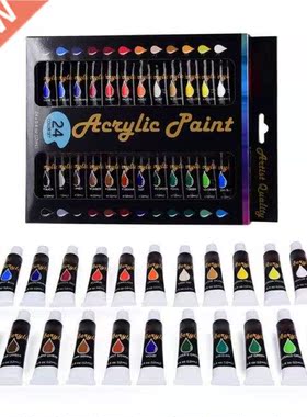 12ml 24 Colors Professional Acrylic Paint Drawing Painting P