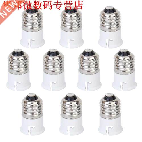 10PCS E27 om B22 Gloeilamp Pin Socket Adapter Converter Hold