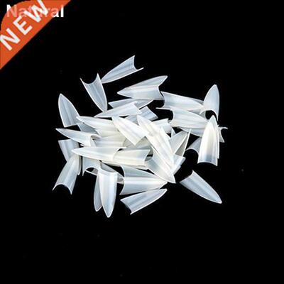 500 Pcs Sharp Acrylic Faux Nail Tips Nail Art Paint