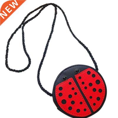 ASDS-Ladybug Cute Children'S Shoulder Bag Personality Wild P