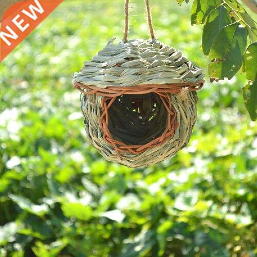 New Hand-Woven Straw Bird's Nest Warm Bird Cage Outdoor