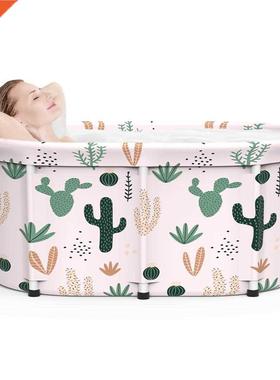 Bath Sauna Adult Folding Bathtub Portable Thickening Cylind