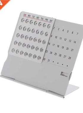 Super Perpetual Unique Adjustable Desk Calendar Office Suppl
