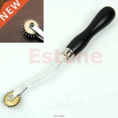 1PC Overstitch Wheel Leather Sewing Stitch Spacing Paper Cra