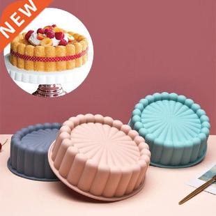 Round Charlotte Cake Silicone Mold Strawberry Shortcake