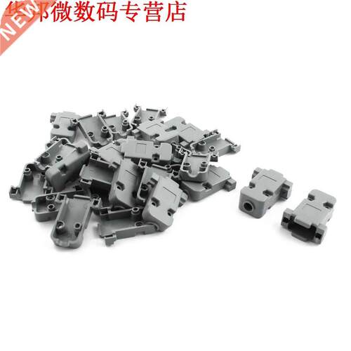 15pcs DB9 RS232 9 pin D-SUB vrouwelijke connector beschermen