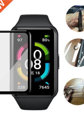 2Pcs Screen Protector Glass For -huawei honor band 6 Protect