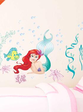 Disney Ariel Princess Mermaid nderwater Bubble Wall ers Kid