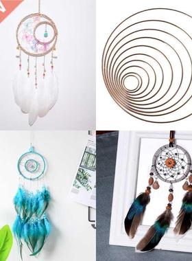 1pack/lot Moon Heart Shape 50-200mm Big Dream Catcher Ring