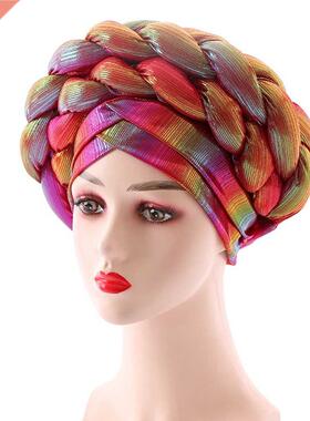 Latest Designs African Accessories Auto Gele Aso Oke Headtie