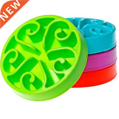 Flower Design Pet Dog Preventing Choking Dog Feeder Slow