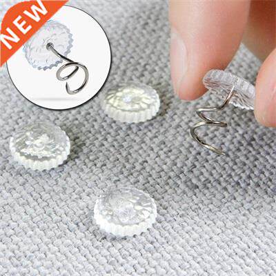 20PCS Bed eet Clip Fixer Transparent Twist Nail Sofa