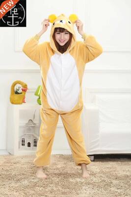 Adult Rilakkuma Kigurumi Onesies Pajamas Onepiece Cosplay