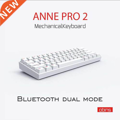 Anne Pro 2 Pro2 NKRO Bluetooth 5.0 Type-C RGB 60% Mini Mecha