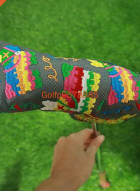 One Piece Golf Club Blade Putter Headcover Cinco De Mayo Sun