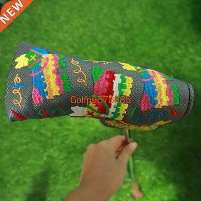 One Piece Golf Club Blade Putter Headcover Cinco De Mayo Sun
