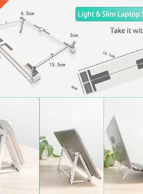 Laptop Tablet Stand Portable Foldable Notebook Support Unive