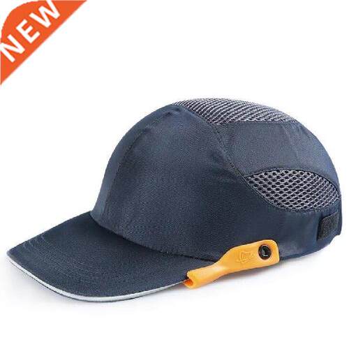 Adjustable Safety Cap Hat with Reflective Stripes,