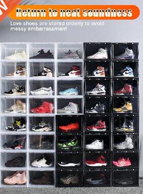 Acrylic Combination Shoe Cabinet High Light Transmission