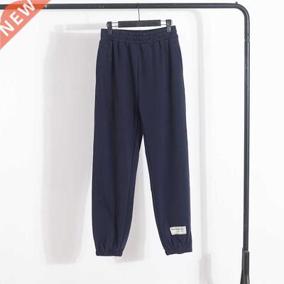 100% Cotton Track Pants For Men,Oversize Casual Joggers Swea