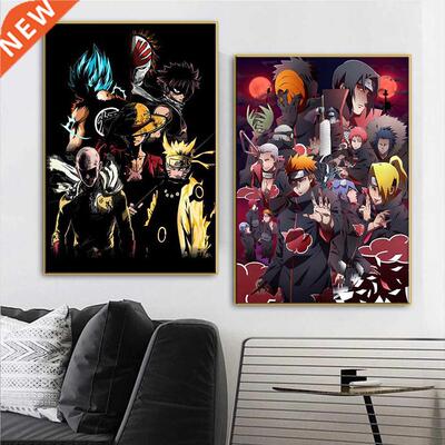 Japanese Anime Character Naruto Painting Art Poster Decorat