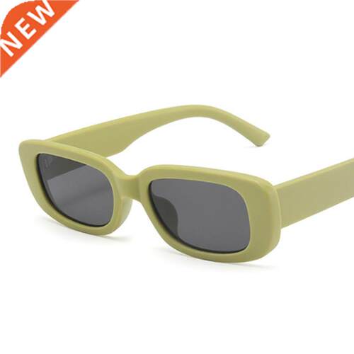 New Green Rectangle Sunglasses Women ns Style Sun Glasses M