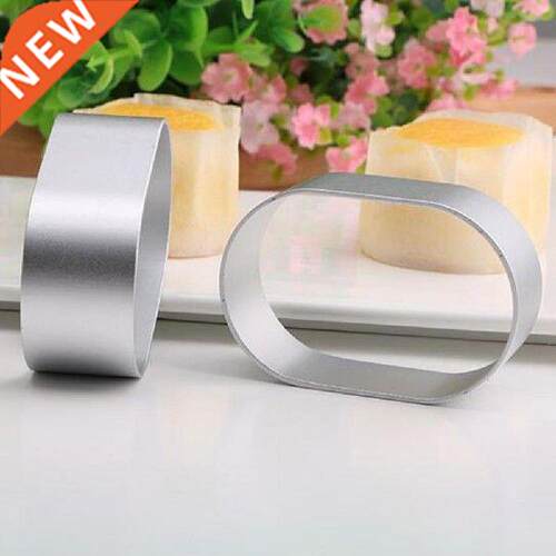 10Pcs Premium Cheese Mold Rust-Proof Non-Stick Oval Puffs