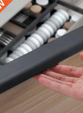 Invisible Handles Drawer Dark Handle Black Hidden Cabinet