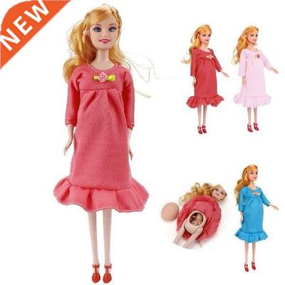 Dress Real Pregnant Doll Suit Doll Have A Baby In Her Tummy