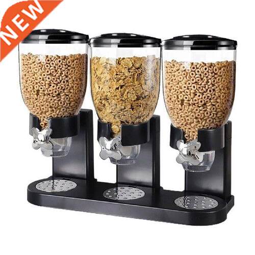 Triple Food Dispenser Dry Food Dispenser With Triple