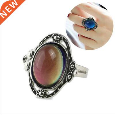 Creative Color Changeable Ring Temperature Emotion Feeling M