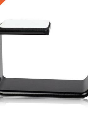 Simple Headphone Stand Hanger Hook Tape Under Desk Dual Head