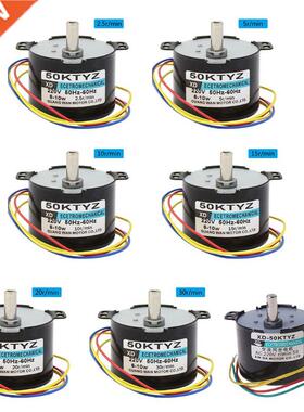 50KTYZ Magnet Synchronous Motor AC220V 2.5-50R/Min Low Speed