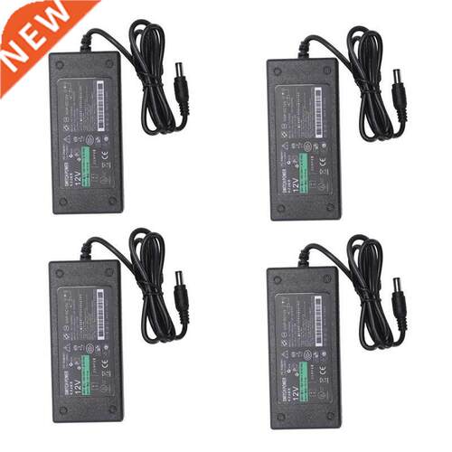 4X 72 Watt 12V 6A 5.5 x 2.5 mm AC/ DC Power Supply Adapter p