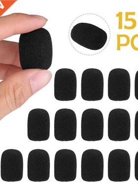15PCS/set Black Replacement Foam vers Windscreen Windield