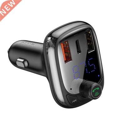 FM Transmitter Wireless 5.0 Handsfree Car Kit Audio MP3 Play