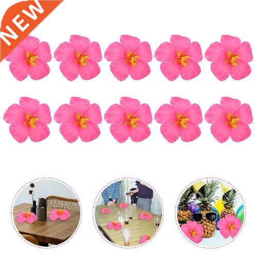 Flowers Hibiscus Decoration Hawaiian Flower Tropical Party