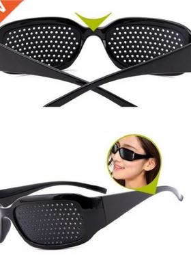 1pcs Newest Anti-myopia Pin Hole Glasses Pinhole Sunglasses