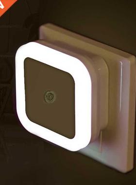 LED Night Light Mini Light Sensor Control 110V 220V EU US Pl
