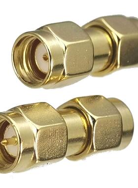 10pcs Connector Adapter SMA Male Plug to RP-SMA Male Jack RF