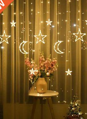 Curtain Light Moon Star Lamp LED Lamp String Garden