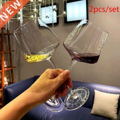 2Pcs/Set Art Collection Goblet 450-650ml Family Chateau