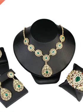 Sunspicems Algeria Morocco Bridal Jewelry Sets For Women Cry