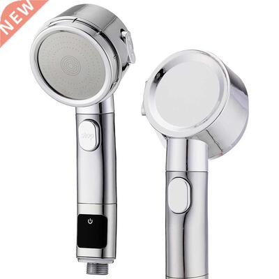 Pressurized Temperature Digital Display Shower Head High