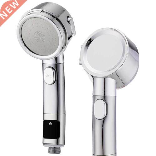 Pressurized Temperature Digital Display Shower Head High